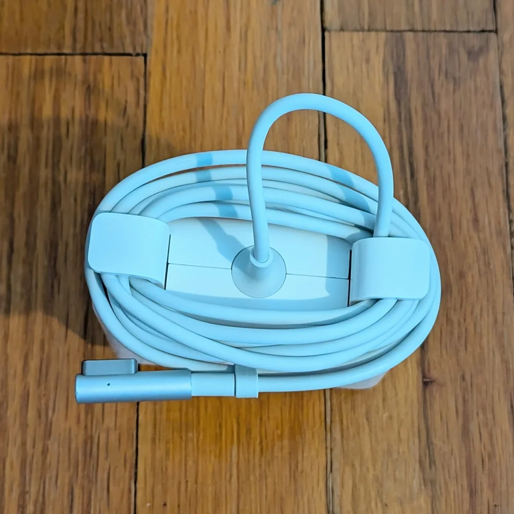 Genuine Apple 85W MagSafe Power Adapter & Extension Wall Cord Cable US Plug